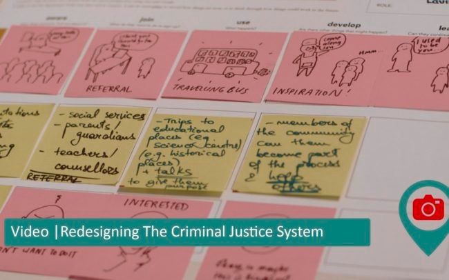 Redesign the Criminal Justice system using service design